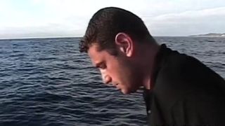 Foursome sex action on the boat